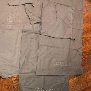Alexander McQueen 8x8 dust bag